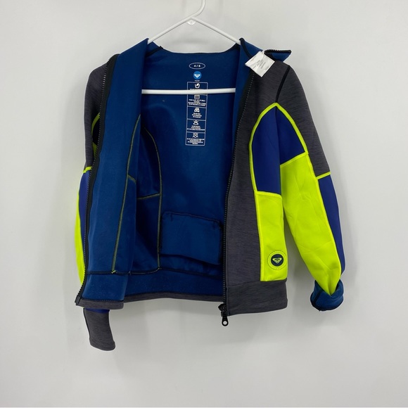 Roxy Sea Blazer Neoprene Zip Up Hoodie 4 - Picture 6 of 11